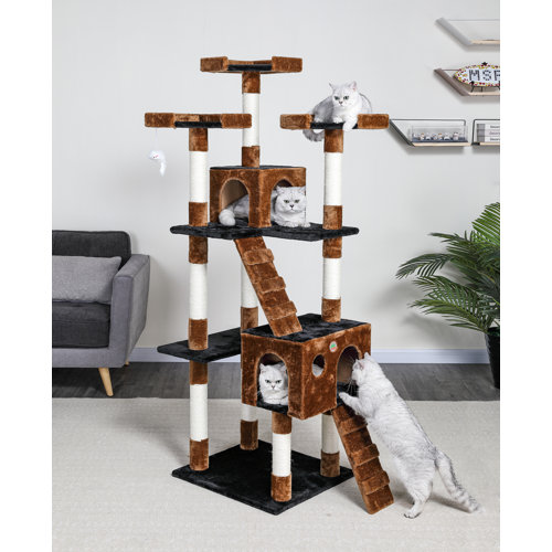 Go Pet Club 72" Cat Tree & Reviews Wayfair